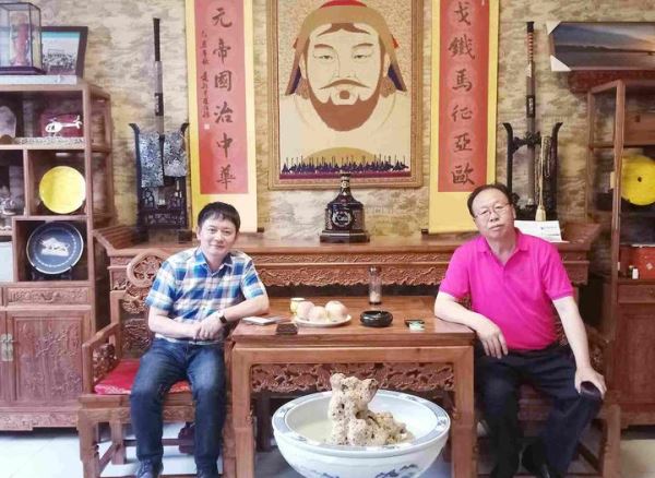 韩国全国韩籍华人总会曹明权总会长访问曹氏企业家联合会