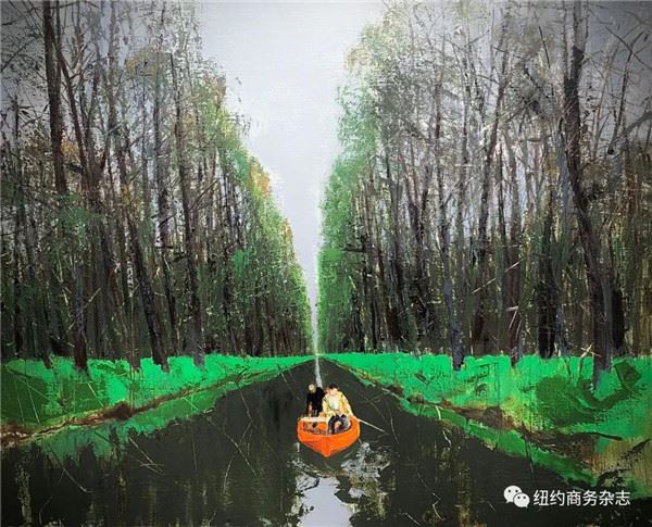 放眼国际视野，勇攀人类高峰 ——记中国写意油画大师陈明华