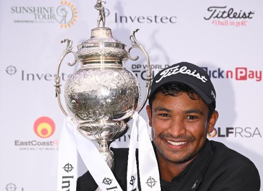 南非公开赛缩短为54洞 奈杜加洞夺冠李昊桐T16