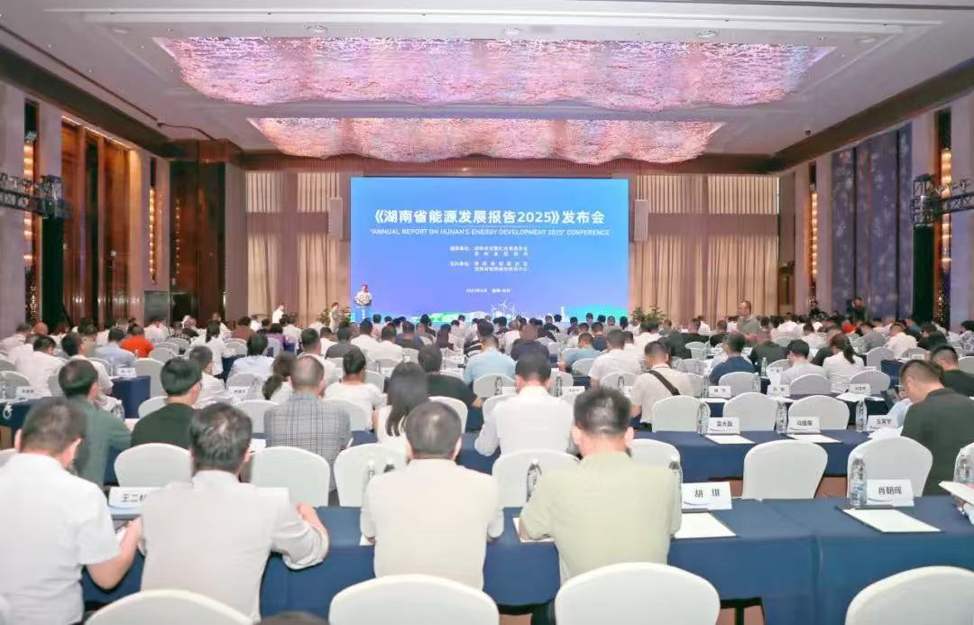 中国能建中电工程连续六年发布湖南省能源发展年度报告